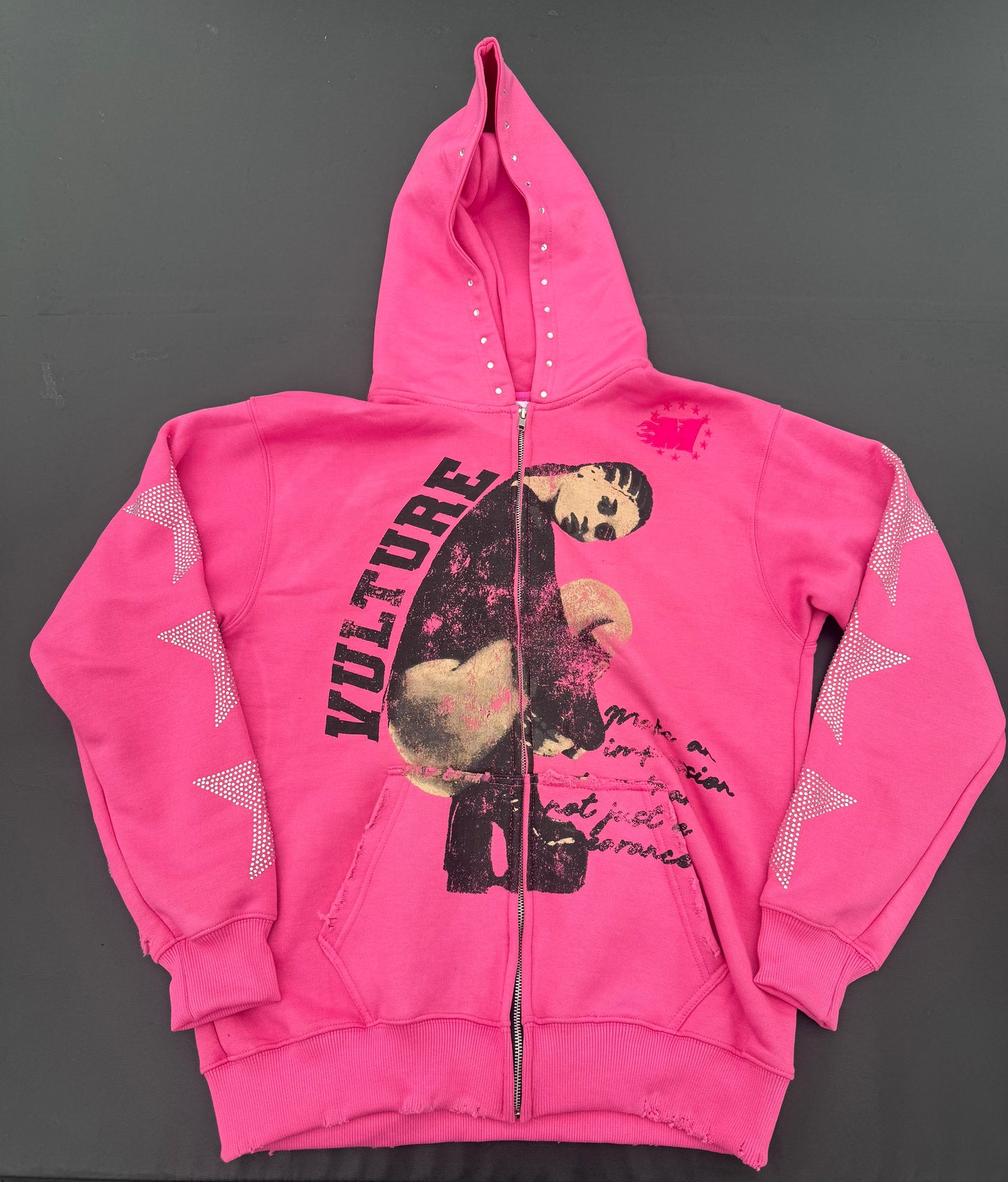 Pink vulture jacket